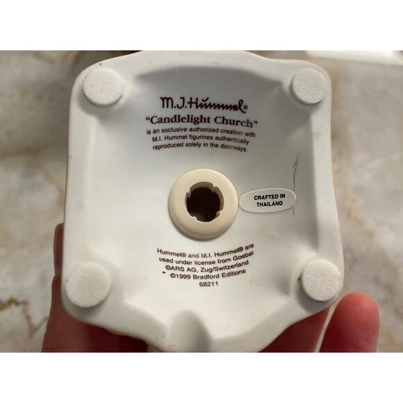 VTG M.I. Hummel Bavarian Village Christmas Ornaments, set of 3, "Village Bakery" - Picture 5 of 8